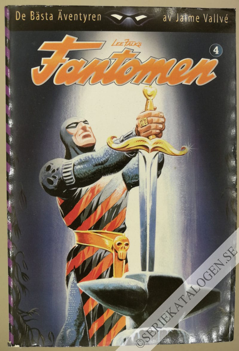 Framsida på Fantomen - De Bästa Äventyren #4 (2004)