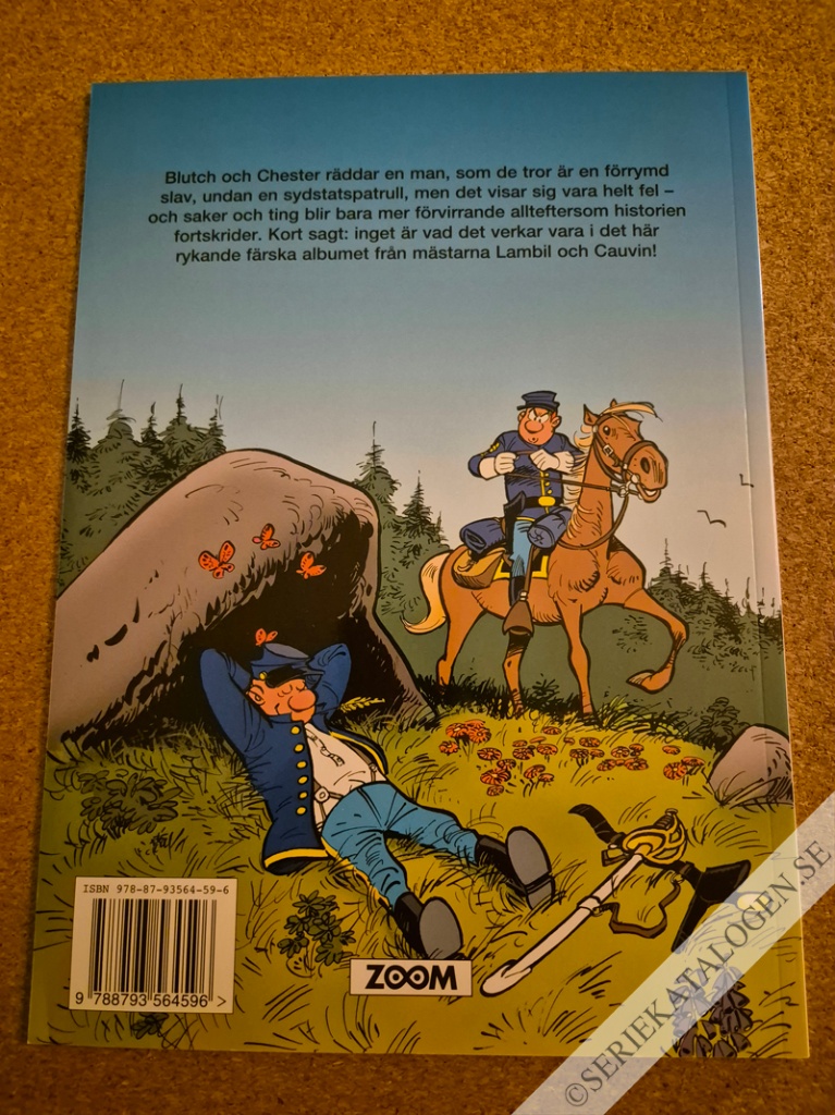 Baksida på En ovanlig soldat (2018)