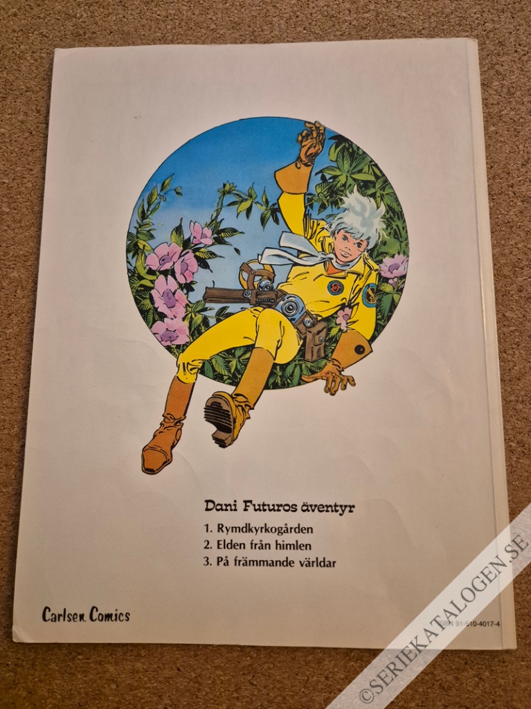 Baksida på På främmande världar (1983)