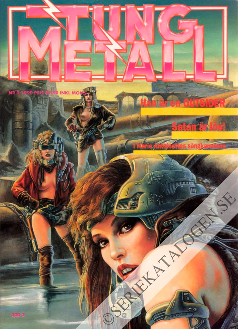 Framsida på Tung metall #2 (1990)
