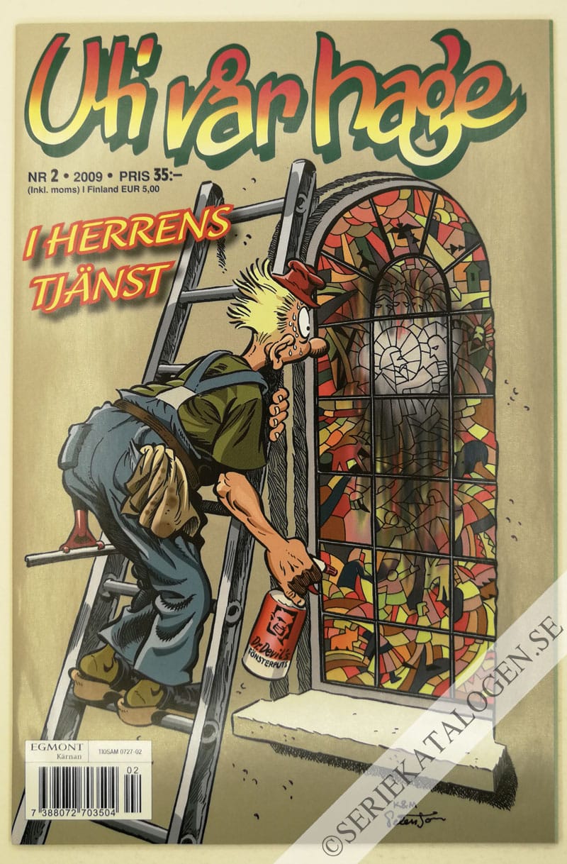 Framsida på Uti vår hage I herrens tjänst (2009)