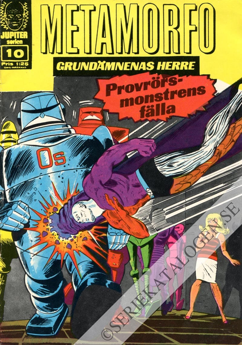 Framsida på Jupiter-serien #10 (1969)