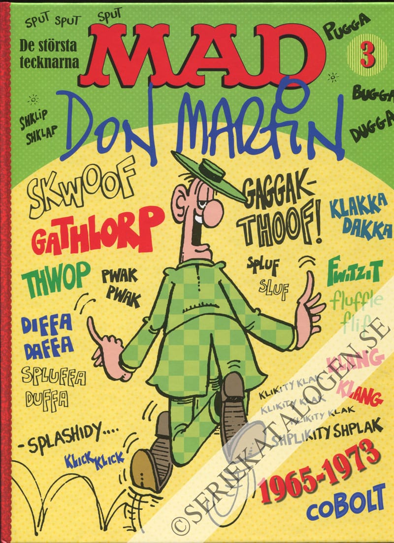 Framsida på MAD Don Martin 1965-1973 (2018)