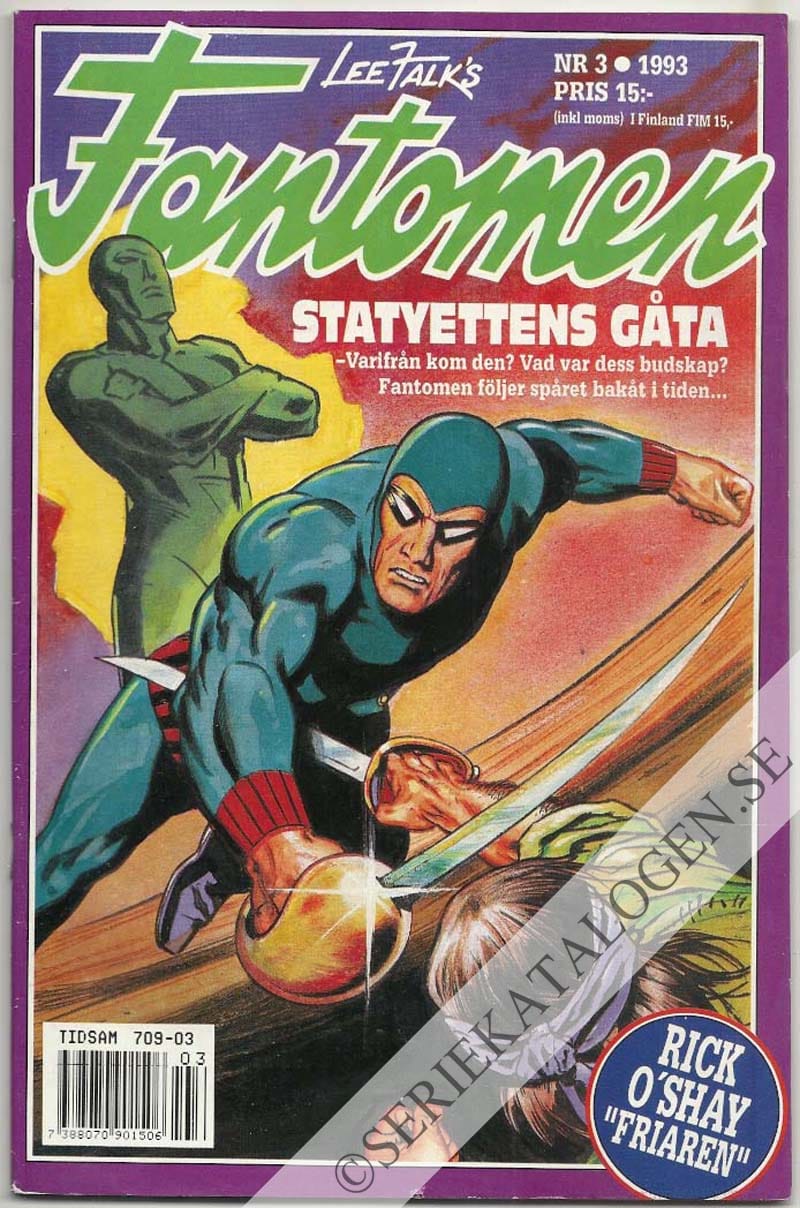 Framsida på Fantomen #3 (1993)