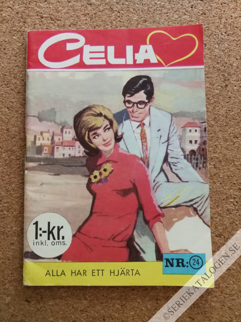 Framsida på Celia Alla har ett hjärta (1966)