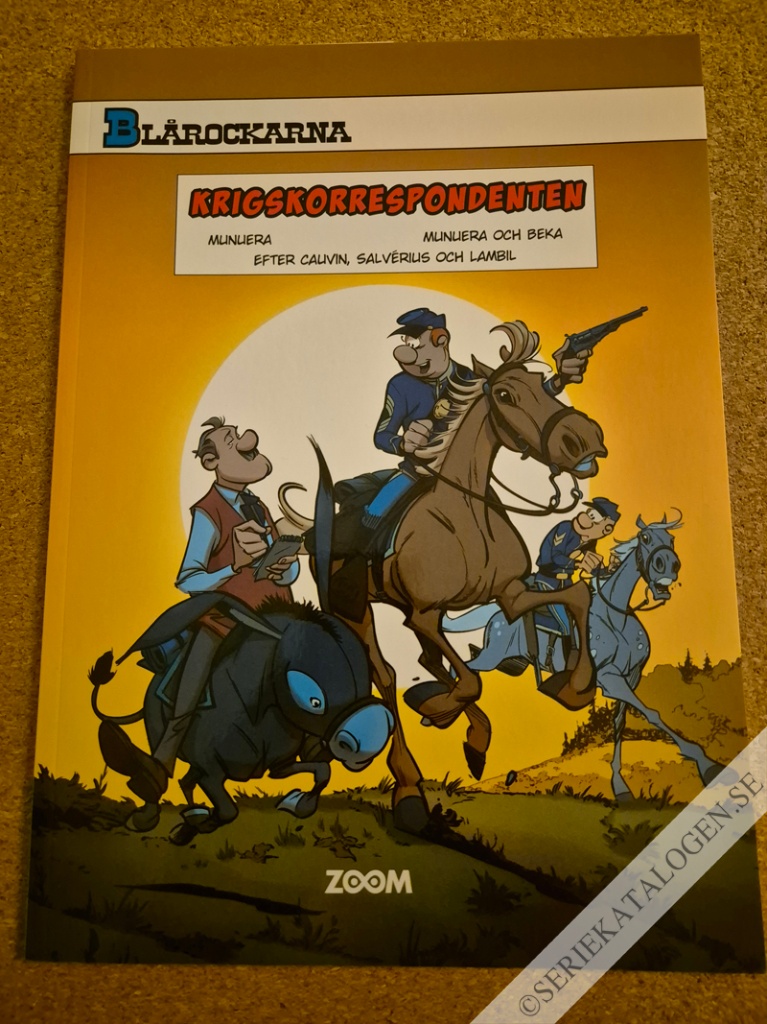 Framsida på Blårockarna Krigskorrespondenten (2021)