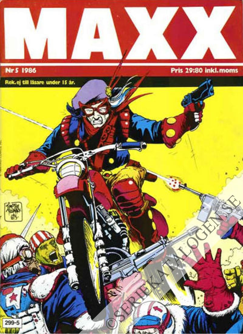 Framsida på Maxx #5 (1986)