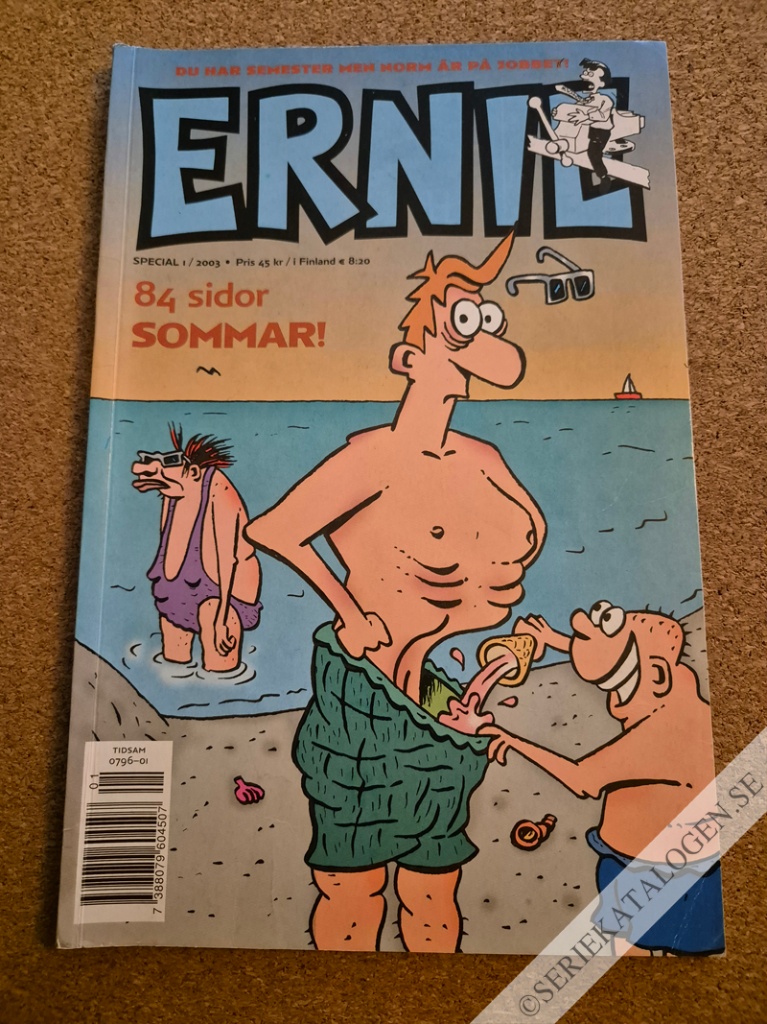 Framsida på Ernie special Sommarspecial (2003)