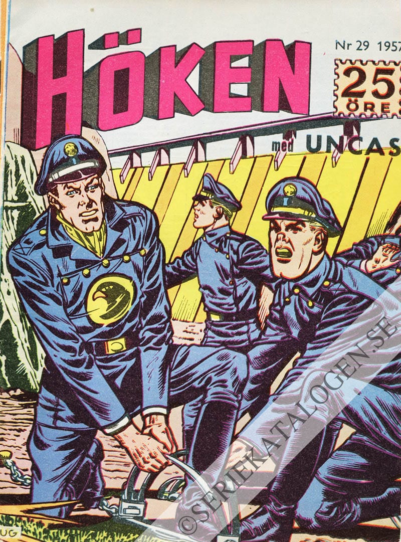 Framsida på Höken #29 (1957)