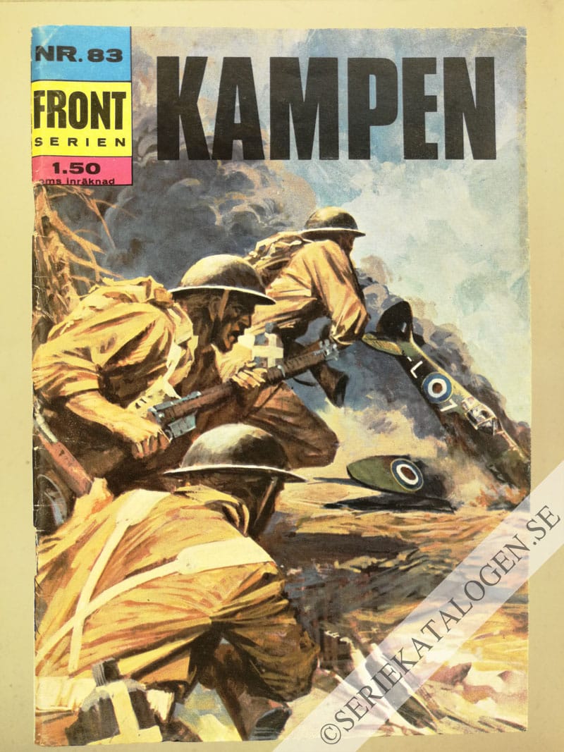 Framsida på Frontserien #83 - Kampen (1971)
