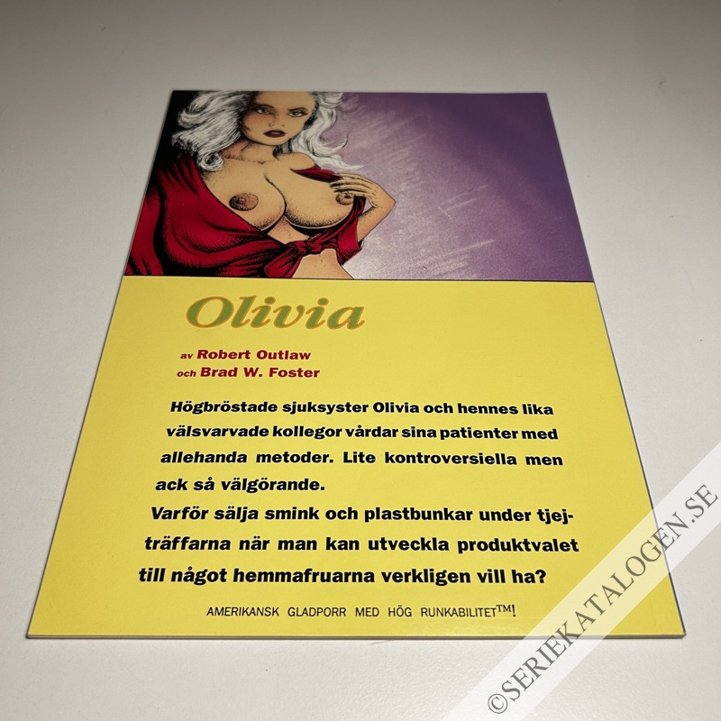 Baksida på Olivia (1991)