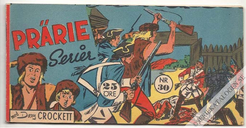 Framsida på Prärie-serier #30 (1958)