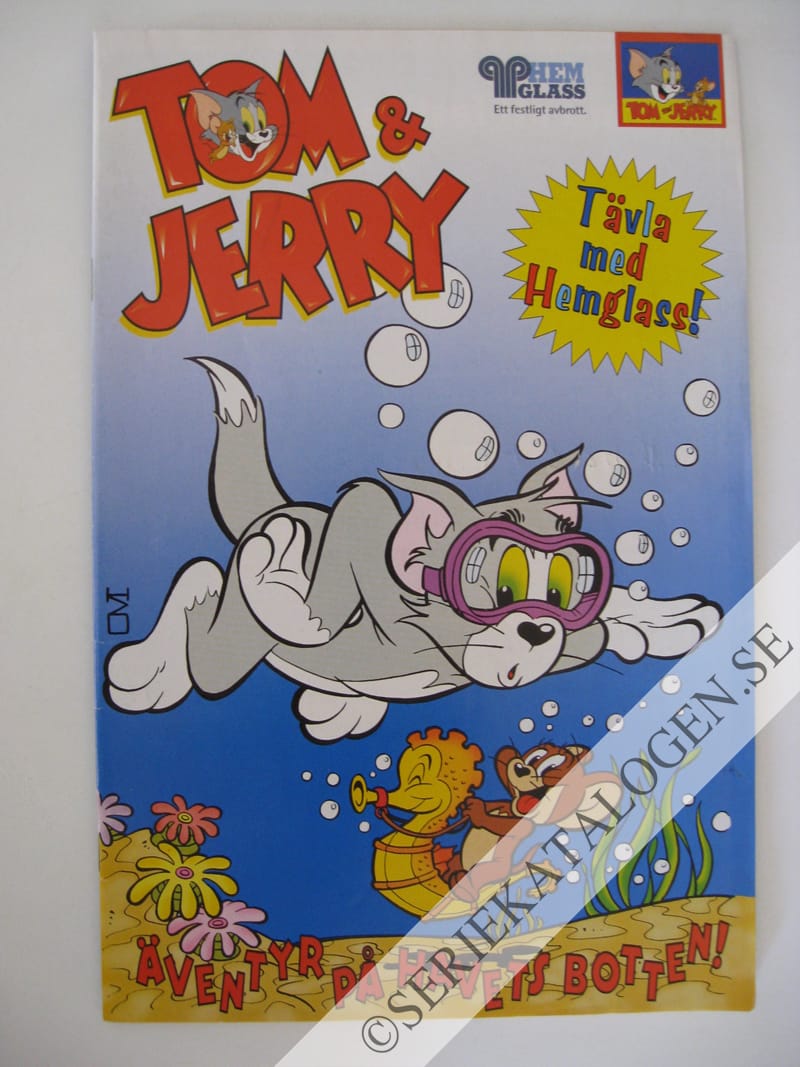 Framsida på Tom & Jerry Äventyr på havets botten! (2003)