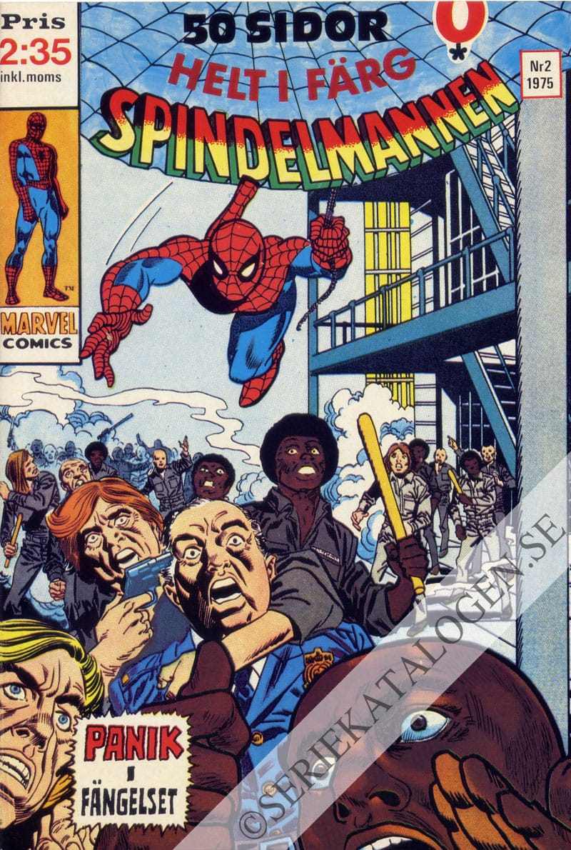 Framsida på Spindelmannen #2 (1975)