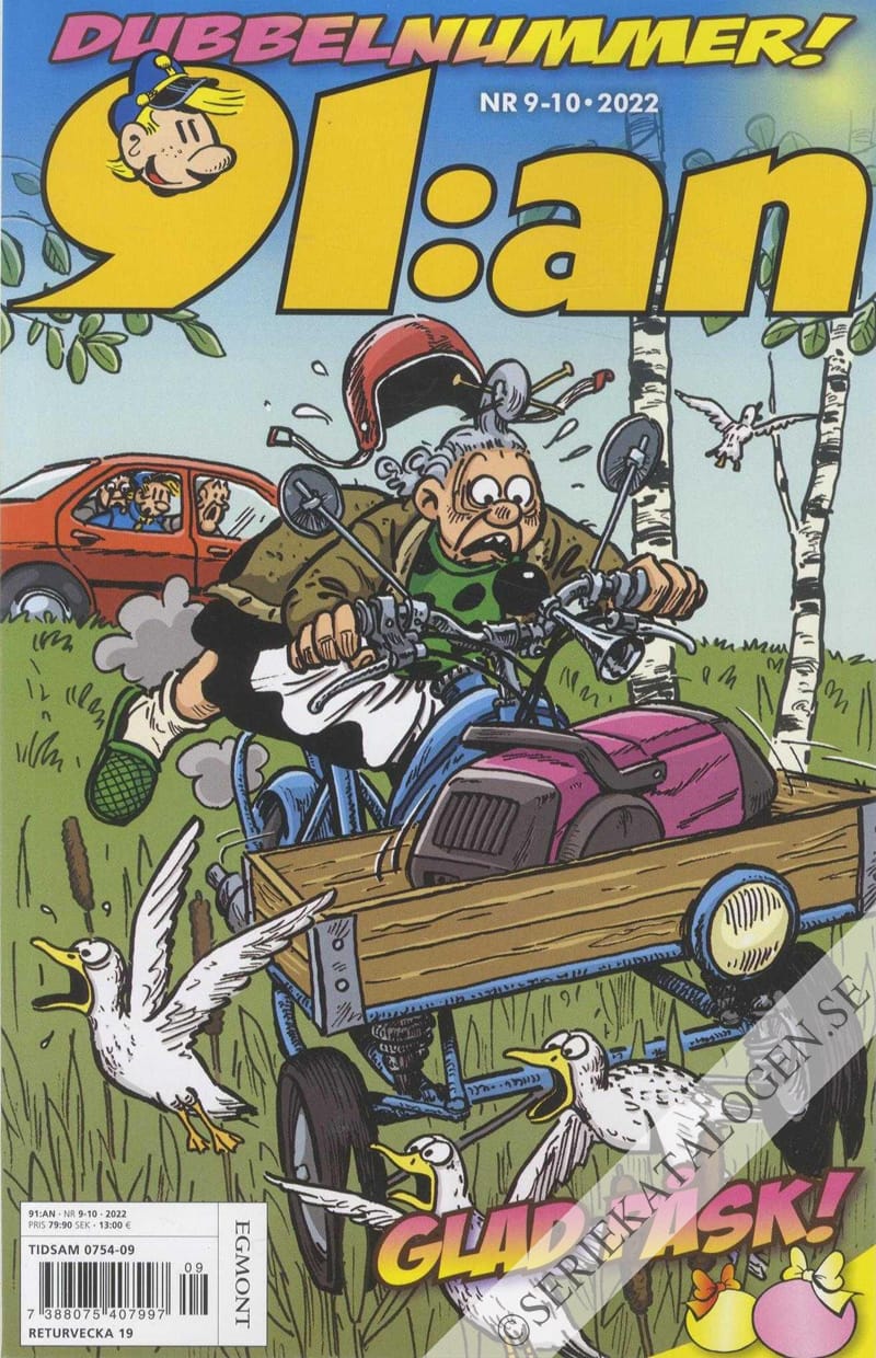 Framsida på 91:an #9-10 (2022)