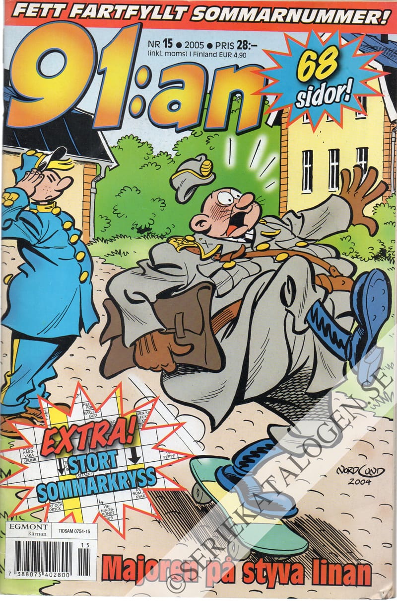 Framsida på 91:an #15 (2005)