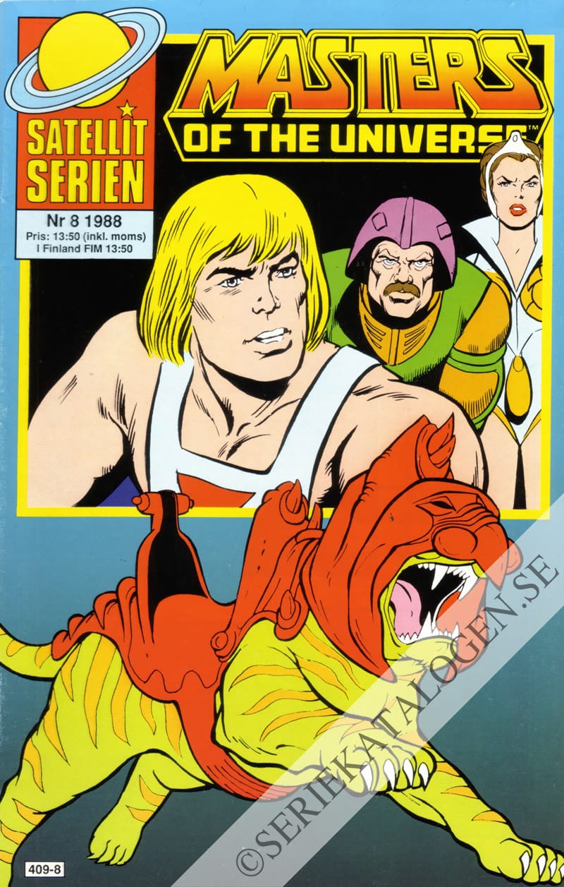 Framsida på Satellitserien #8 (1988)
