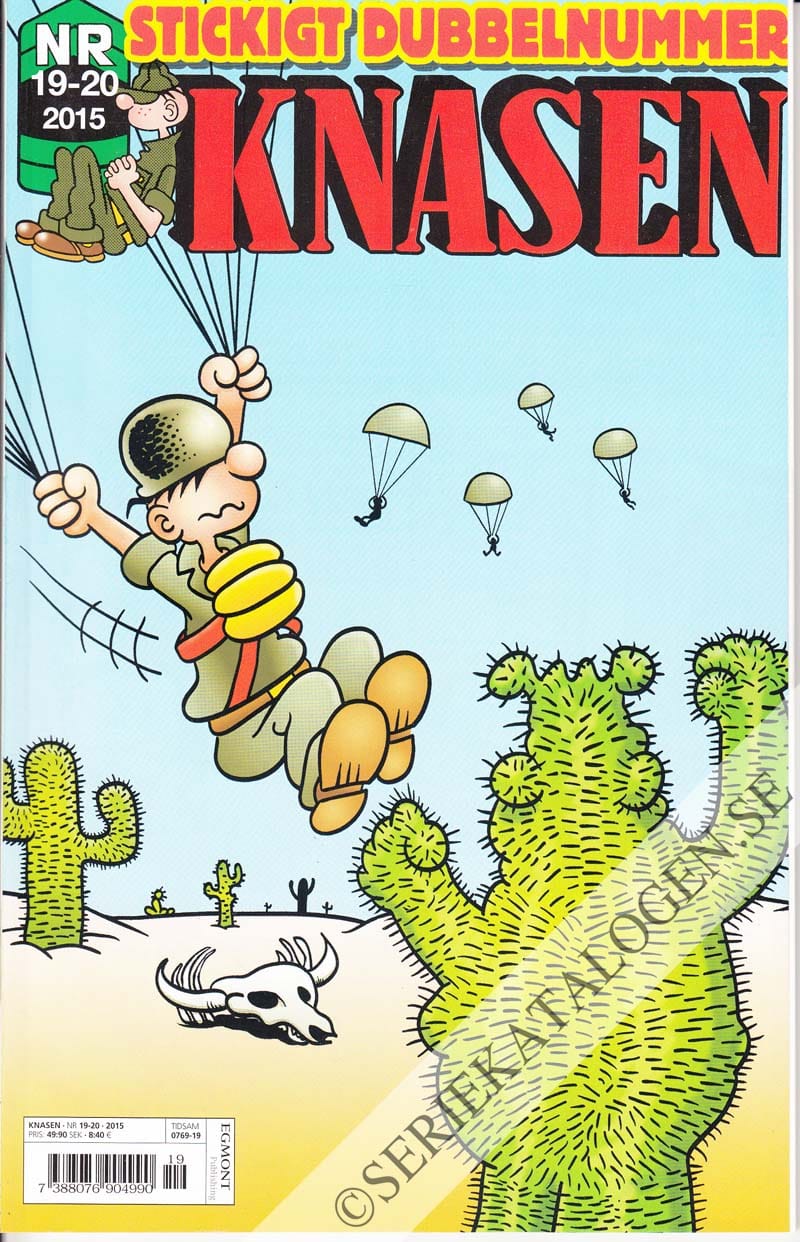 Framsida på Knasen #19-20 (2015)