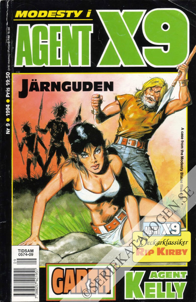 Framsida på Agent X9 #9 (1994)