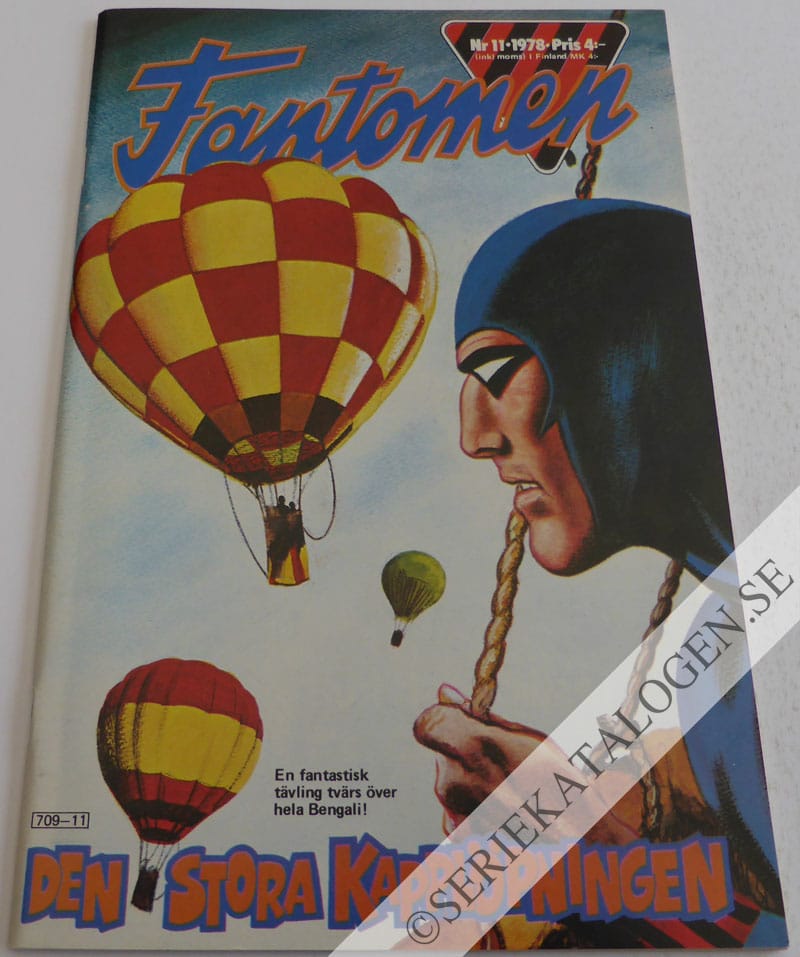 Framsida på Fantomen #11 (1978)