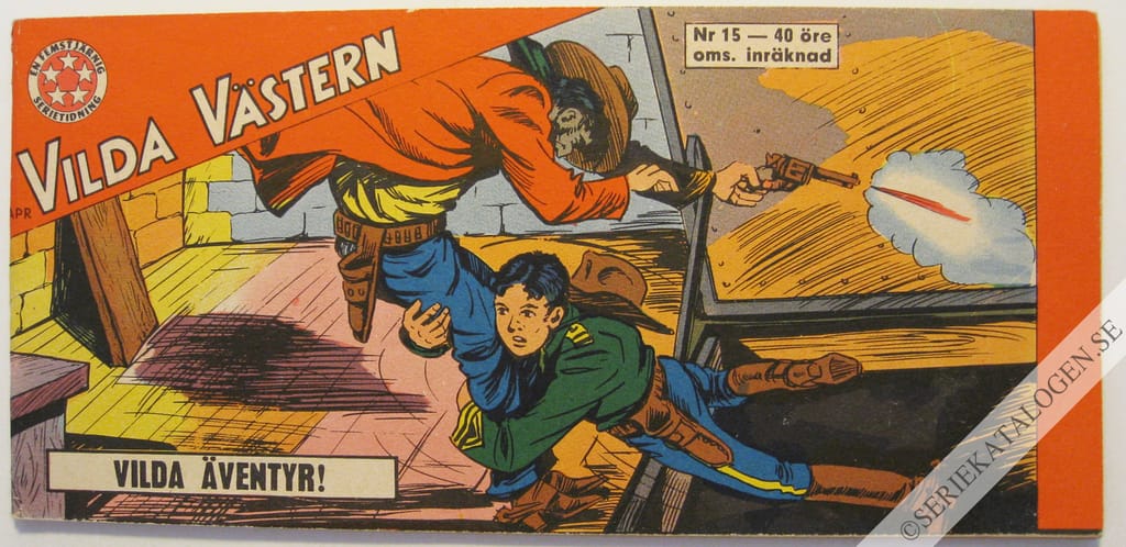 Framsida på Vilda Västern #15 (1966)