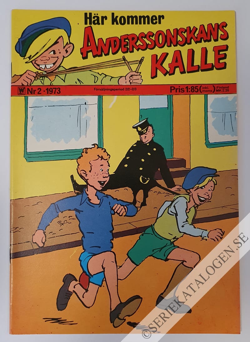 Framsida på Anderssonskans Kalle #2 (1973)