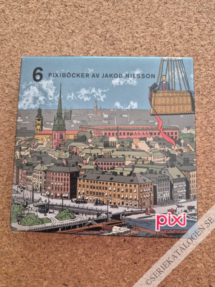 Framsida på 6 Pixiböcker av Jakob Nilsson # (2018)