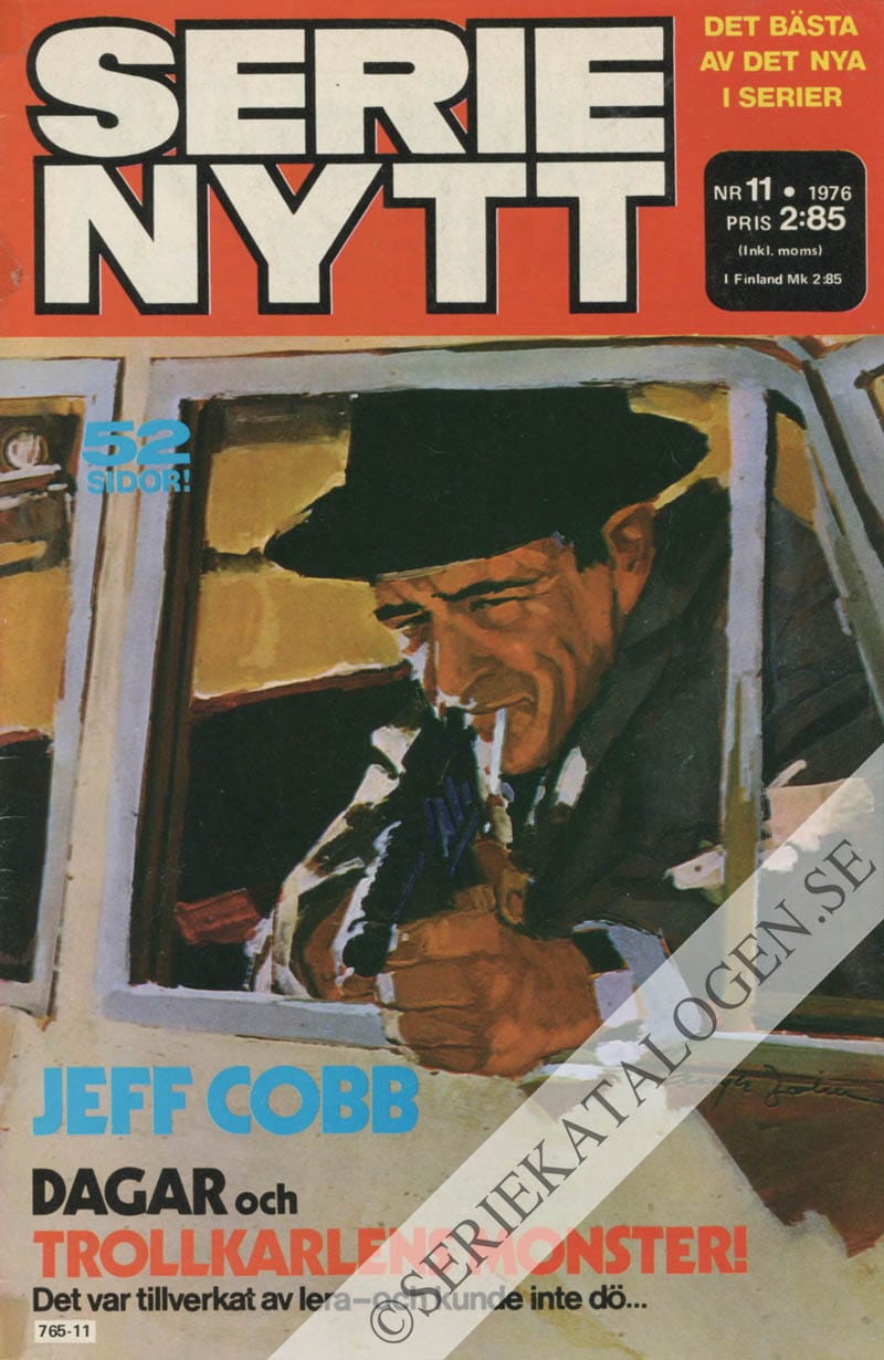 Framsida på Serie-Nytt #11 (1976)