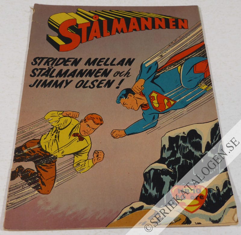 Framsida på Stålmannen #10 (1959)