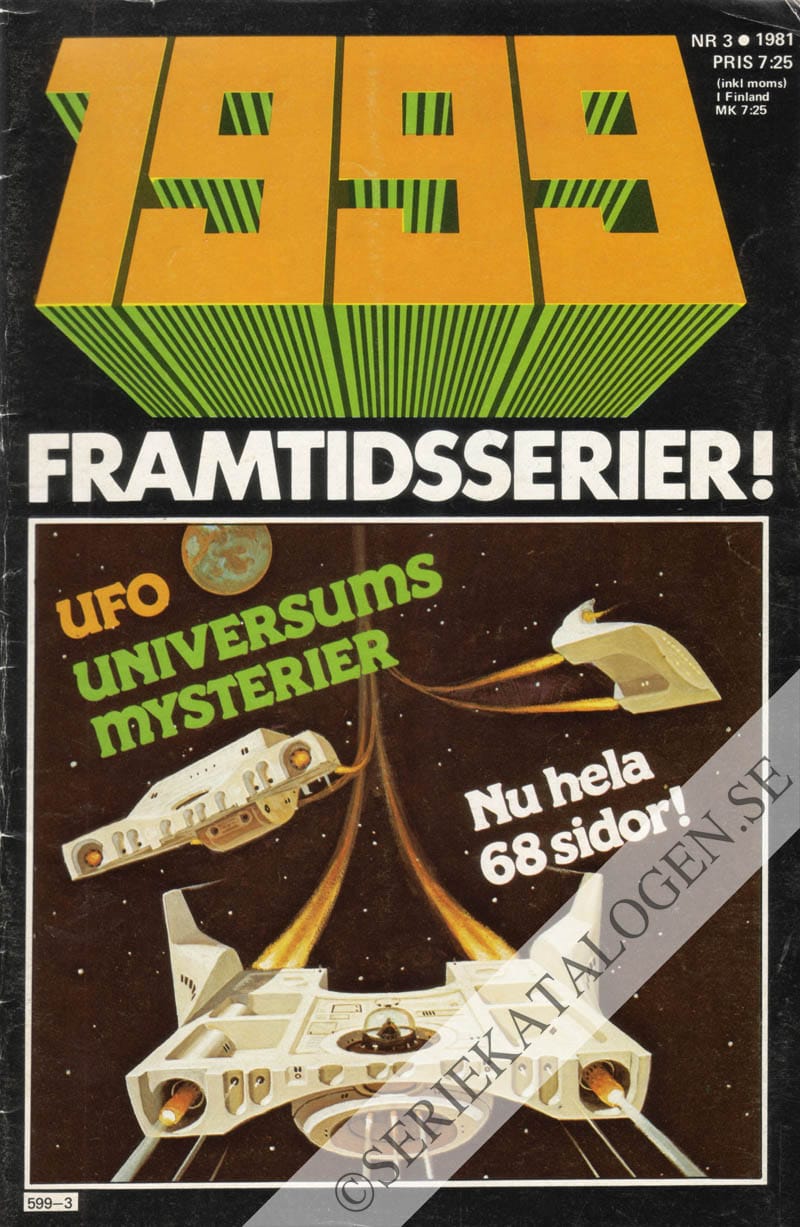 Framsida på 1999 #3 (1981)