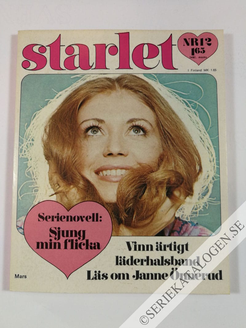Framsida på Starlet #12 (1971)
