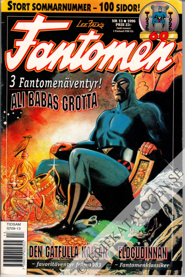 Framsida på Fantomen #13 (1996)