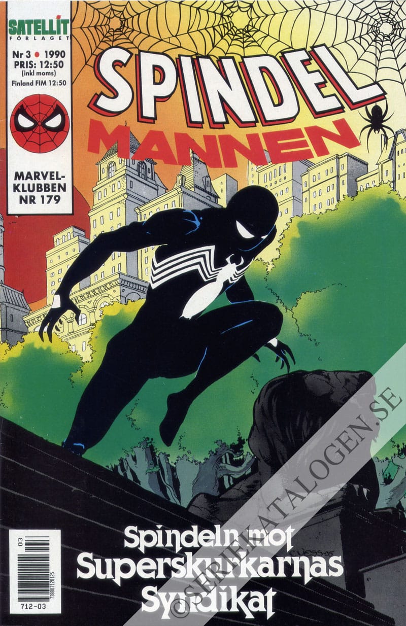 Framsida på Spindelmannen #3 (1990)