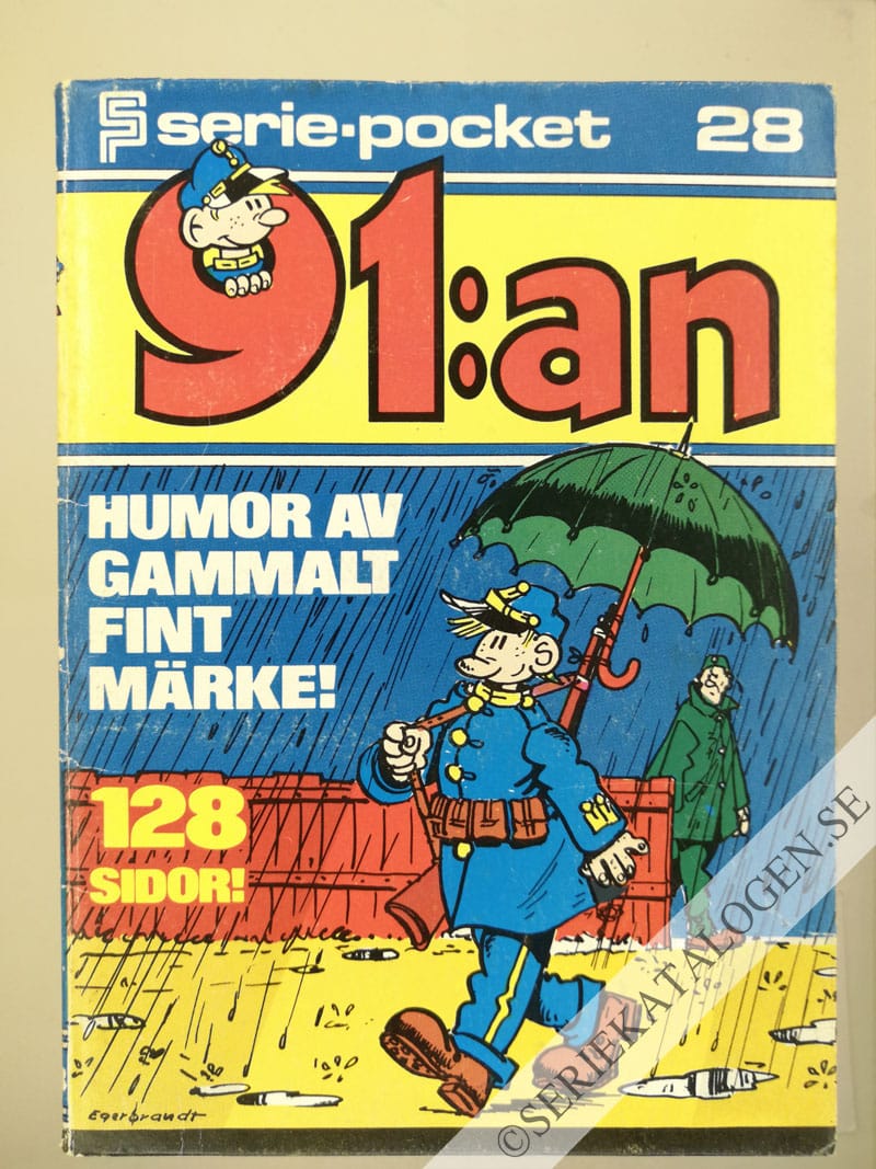 Framsida på Seriepocket 91:an (1975)