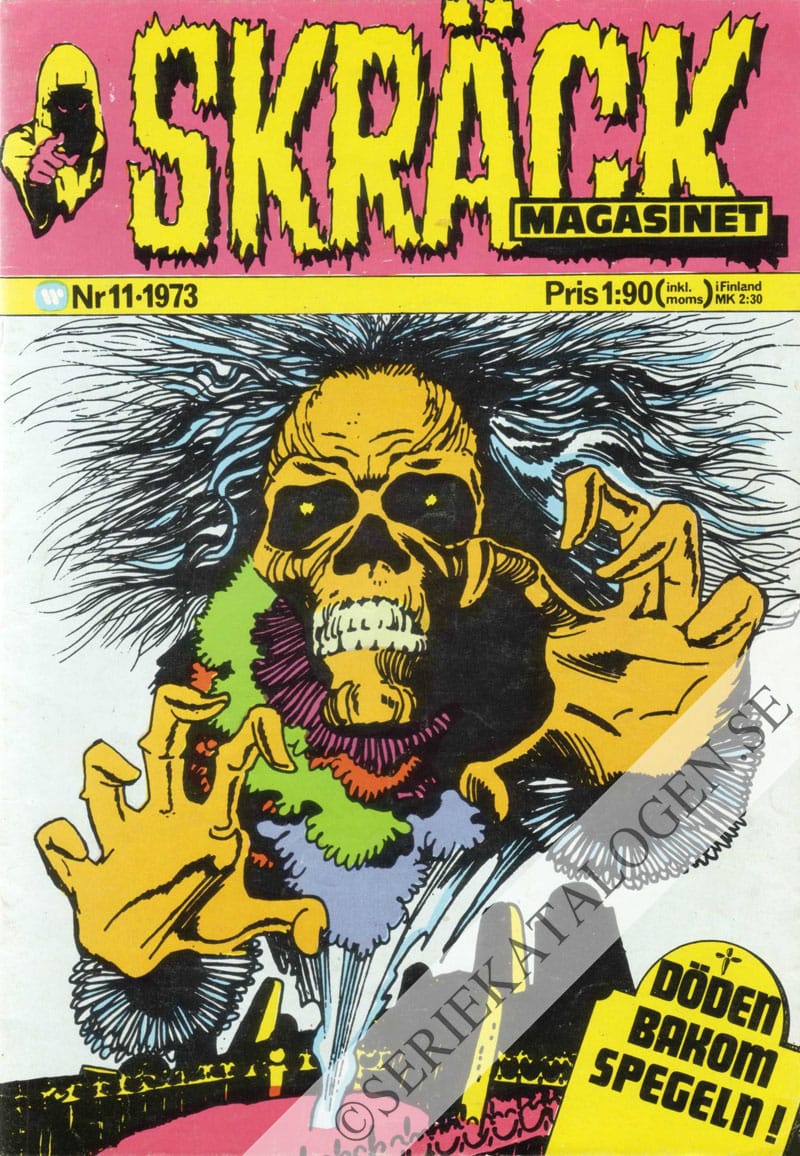 Framsida på Skräckmagasinet #11 (1973)