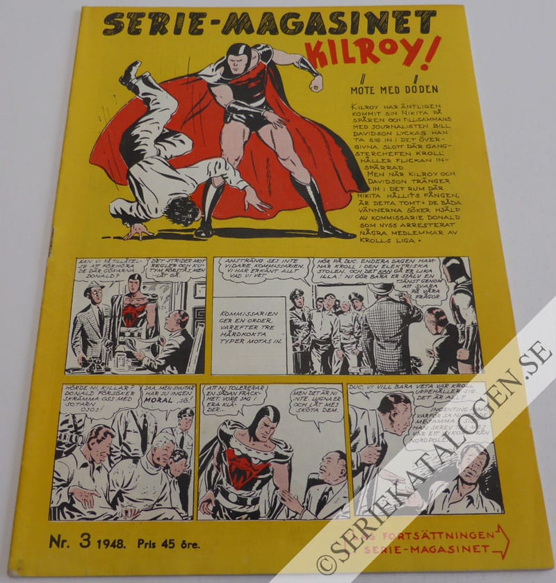 Framsida på Seriemagasinet #3 (1948)