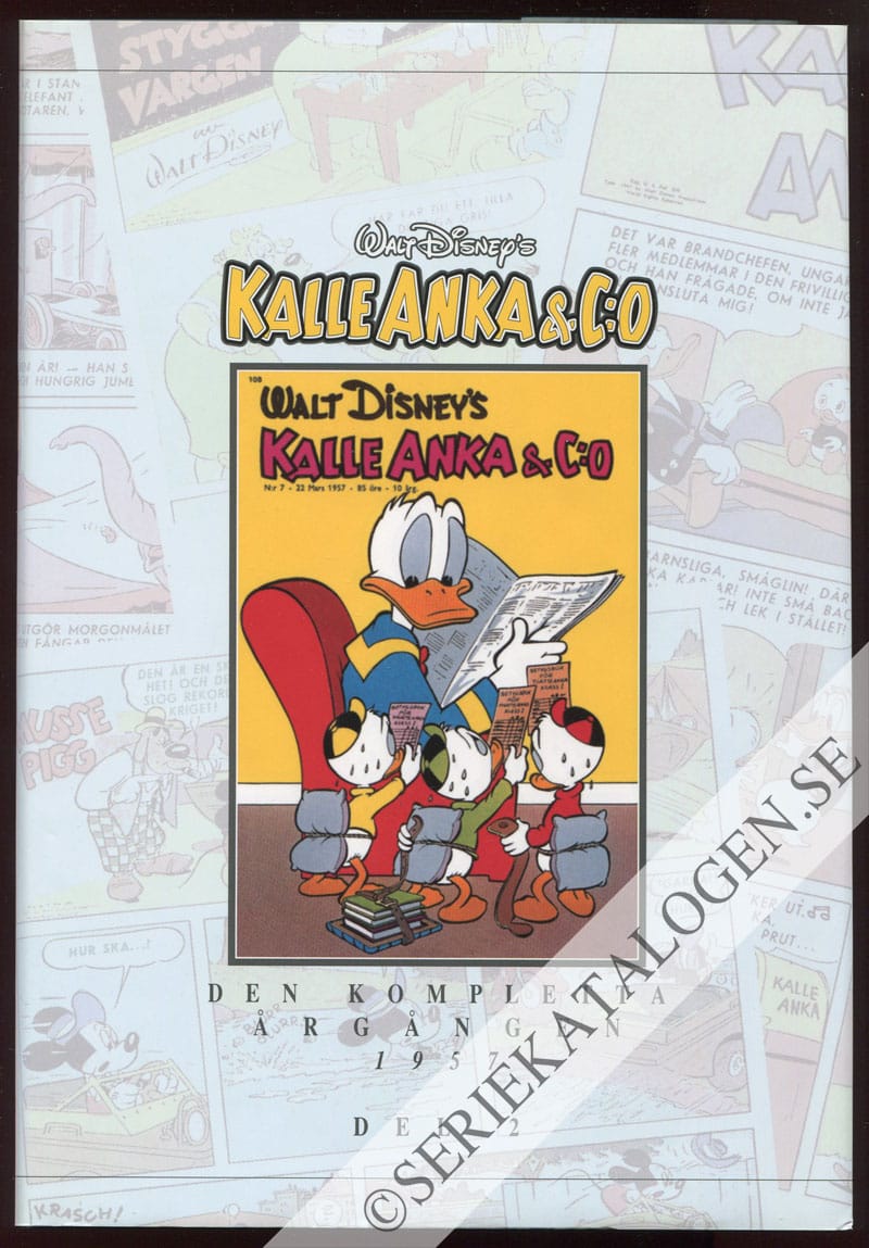 Framsida på Kalle Anka & C:o - den kompletta årgången 1957 del 2 (2003)