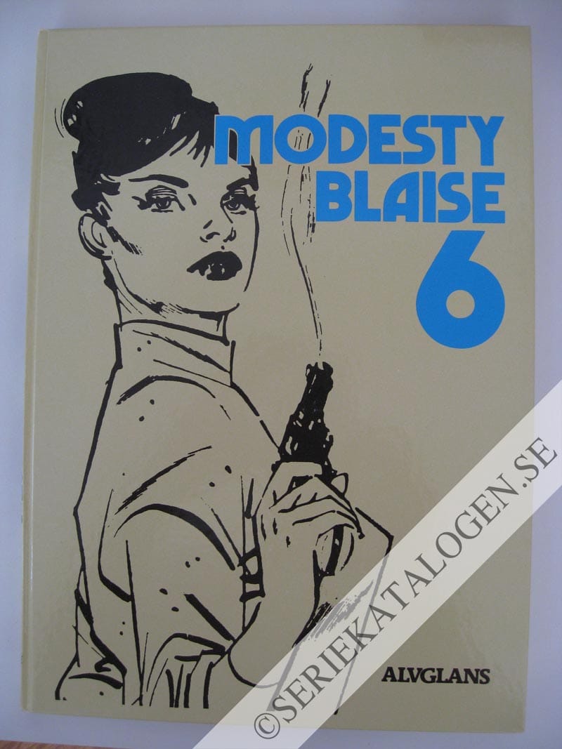 Framsida på Modesty Blaise #6 (1990)
