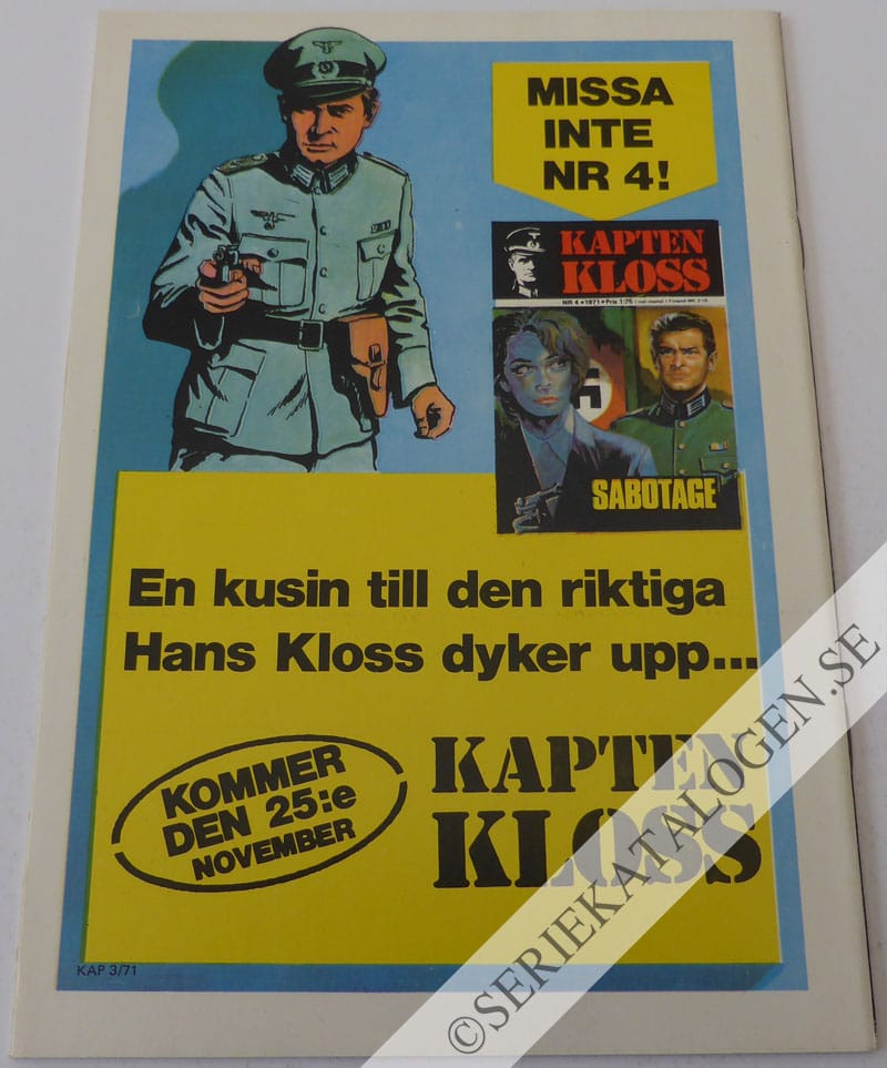 Baksida på Offra sitt liv (1971)