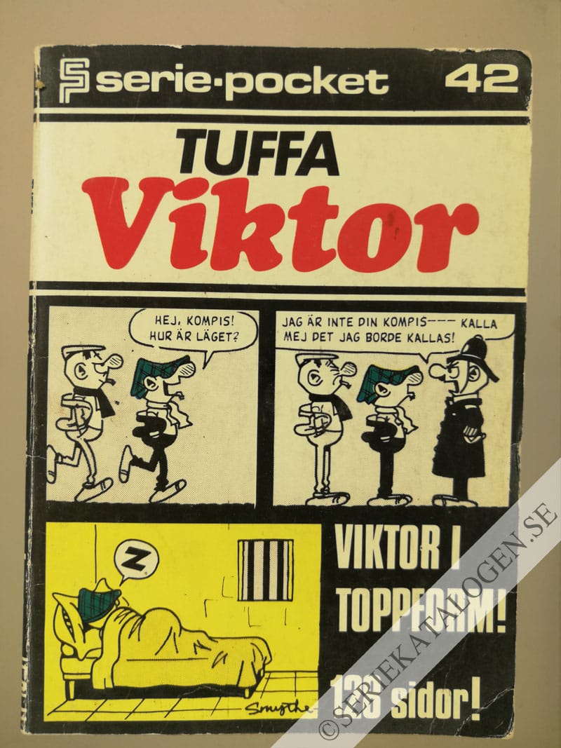 Framsida på Seriepocket Tuffa Viktor (1976)