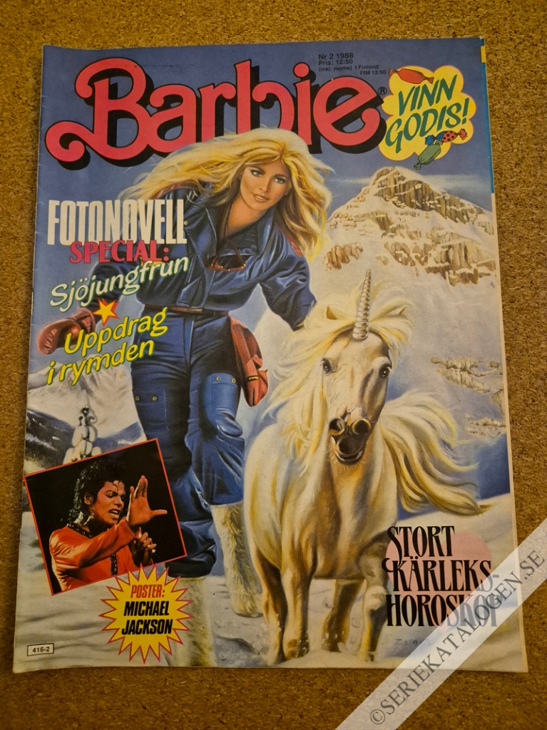Framsida på Barbie #2 (1988)