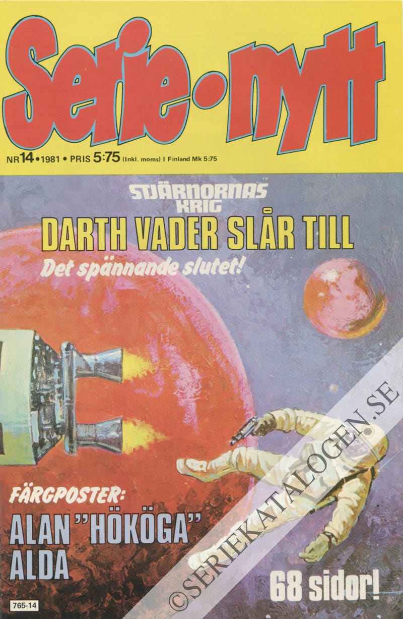 Framsida på Serie-Nytt #14 (1981)