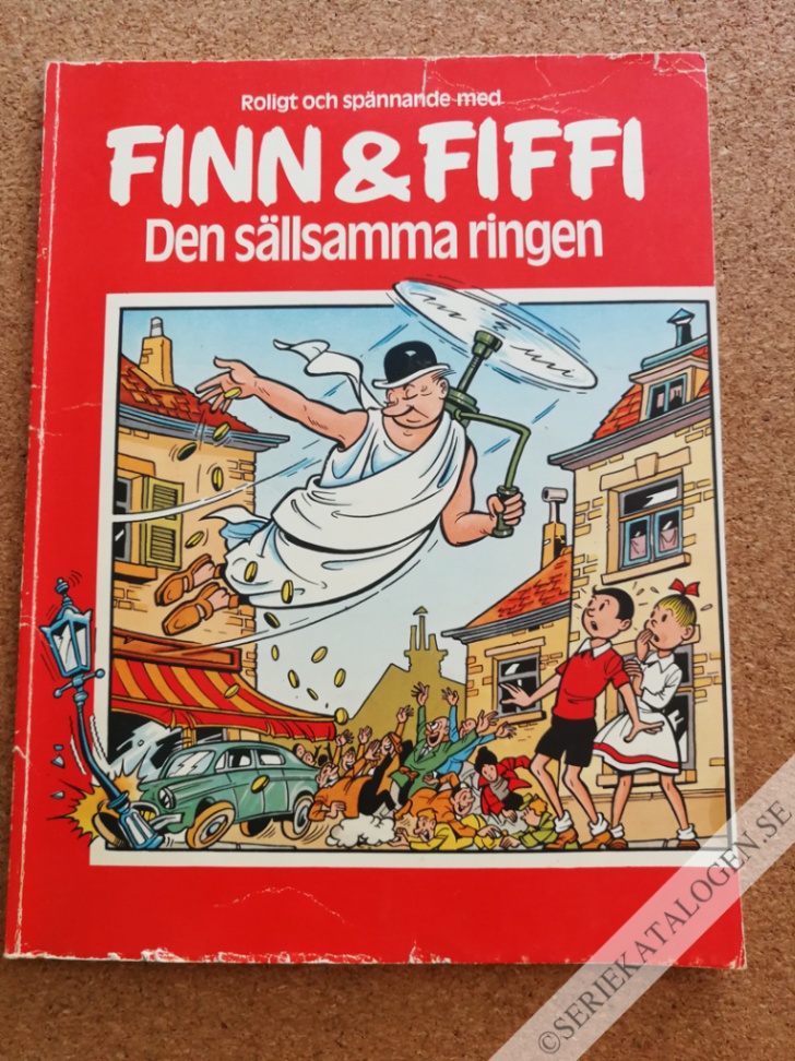 Framsida på Finn & Fiffi Den sällsamma ringen (1979)