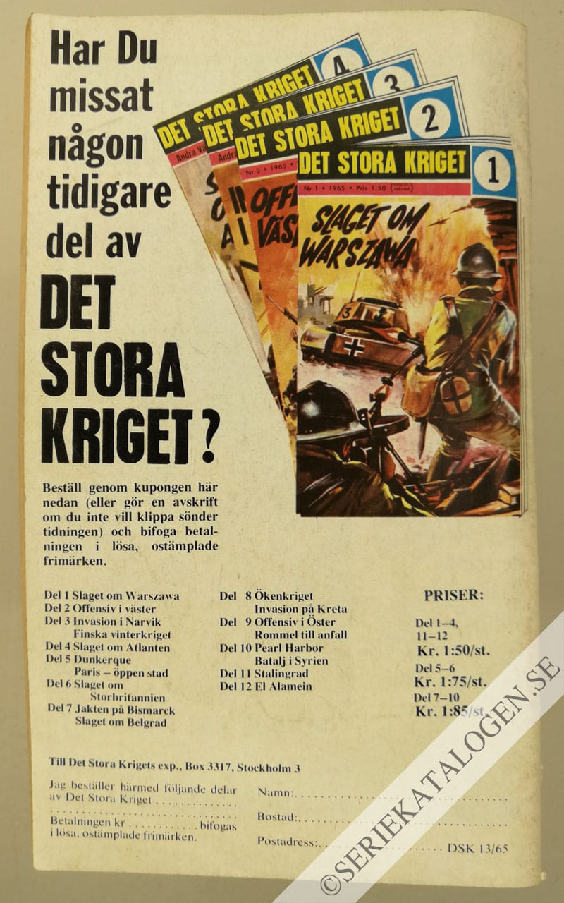 Baksida på Slaget om Filippinerna (1967)