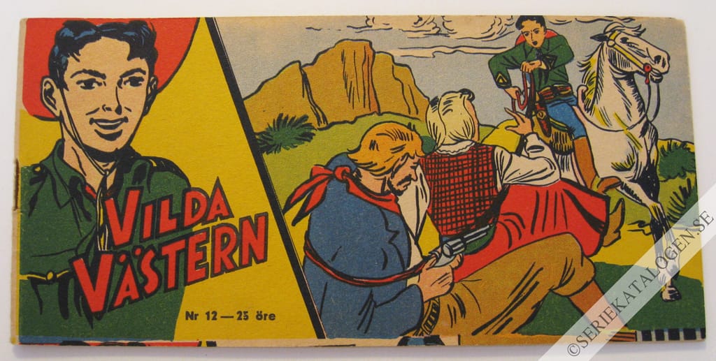 Framsida på Vilda Västern #12 (1956)