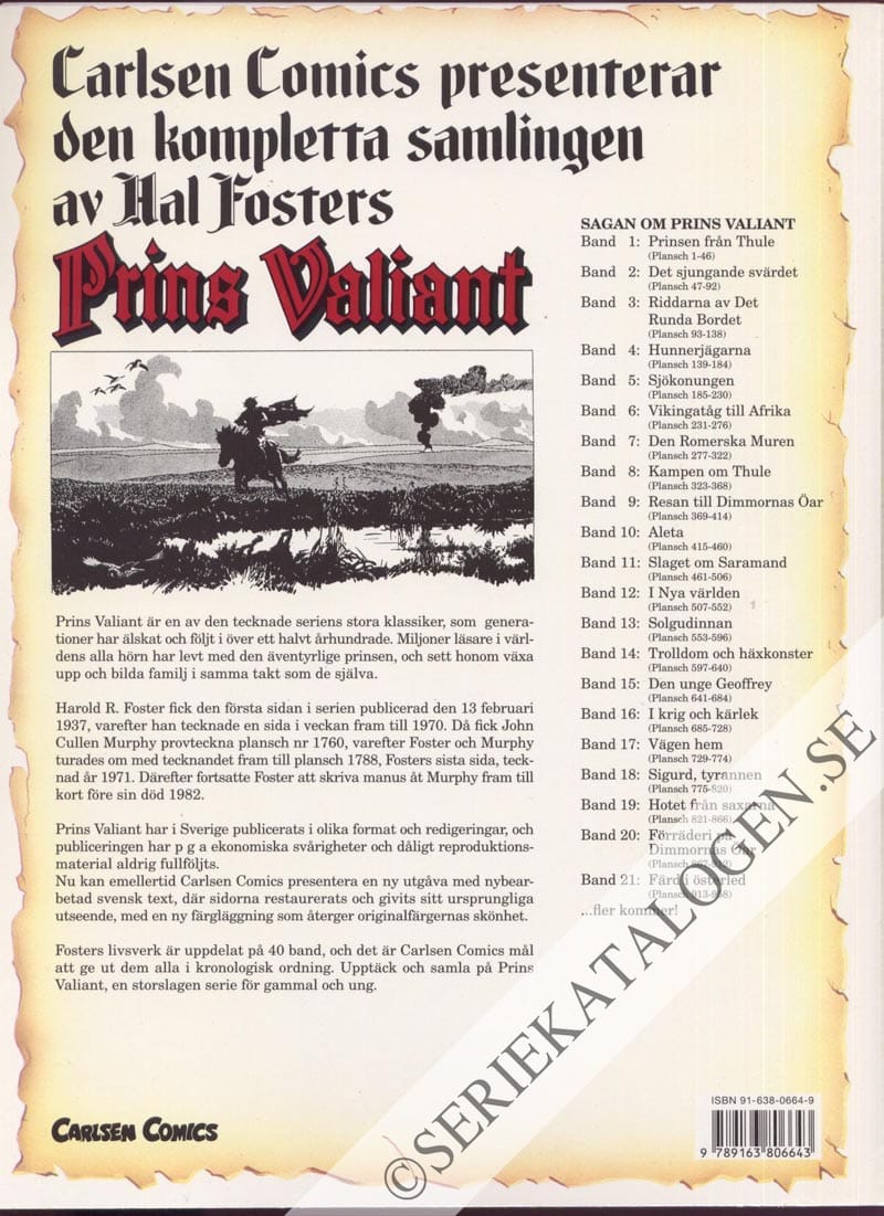 Baksida på I krig och kärlek (1999)