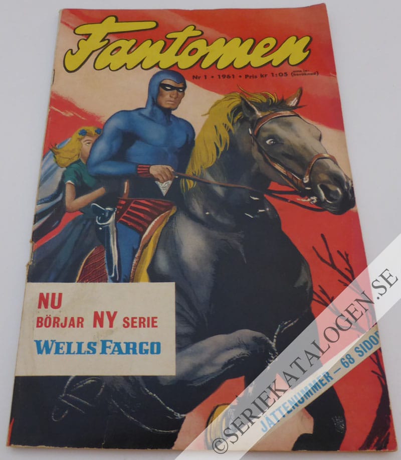 Framsida på Fantomen #1 (1961)