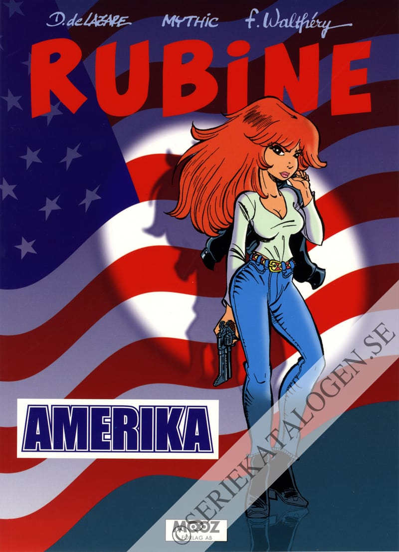 Framsida på Rubine Amerika (2016)