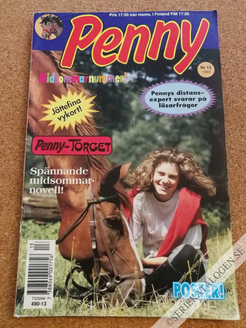 Framsida på Penny #13 (1992)