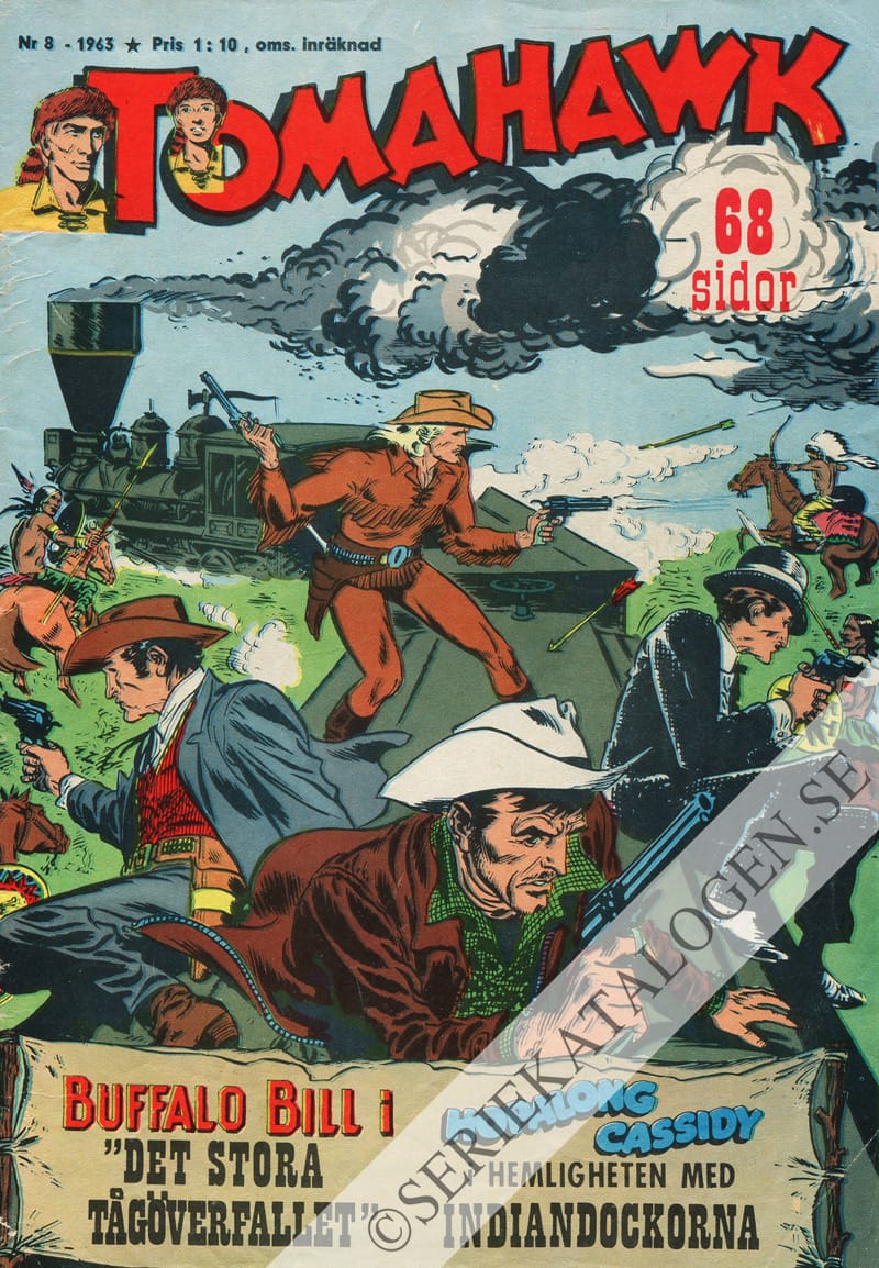 Framsida på Tomahawk #8 (1963)